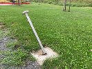 Potrgano svjetlo u parku Regarden